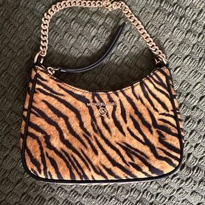 Michael Kors Tiger Print Small Bag